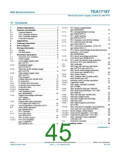 浏览型号TEA1716T的Datasheet PDF文件第45页