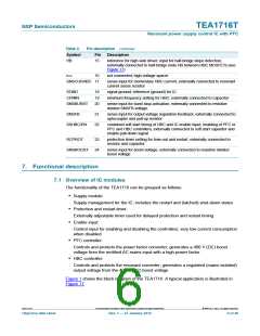 浏览型号TEA1716T的Datasheet PDF文件第6页