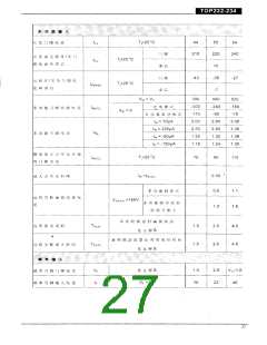 浏览型号TOP234的Datasheet PDF文件第27页