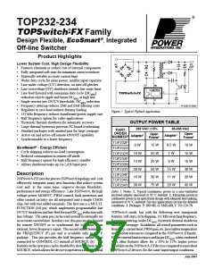 浏览型号TOP234的Datasheet PDF文件第37页