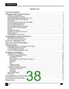 浏览型号TOP234的Datasheet PDF文件第38页