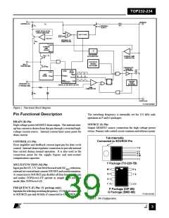 浏览型号TOP234的Datasheet PDF文件第39页