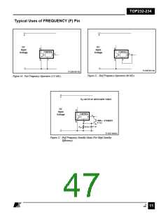 浏览型号TOP234的Datasheet PDF文件第47页