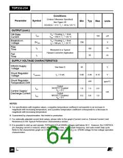 浏览型号TOP234的Datasheet PDF文件第64页