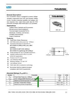 浏览型号TVS-BV05C的Datasheet PDF文件第1页