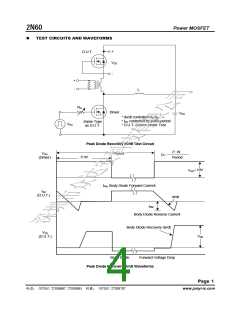 浏览型号UTC2N60 MOS管/场效应管的Datasheet PDF文件第4页