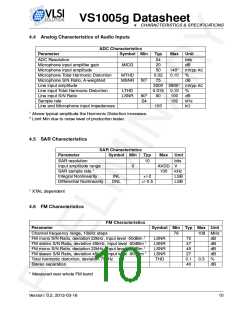 浏览型号VS1005的Datasheet PDF文件第10页