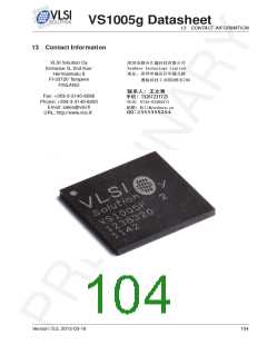 浏览型号VS1005的Datasheet PDF文件第104页