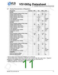 浏览型号VS1005的Datasheet PDF文件第11页