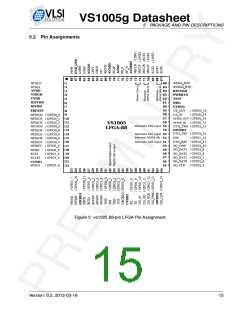 浏览型号VS1005的Datasheet PDF文件第15页