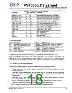 浏览型号VS1005的Datasheet PDF文件第18页