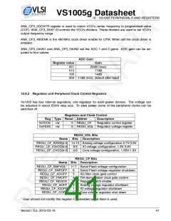 浏览型号VS1005的Datasheet PDF文件第41页