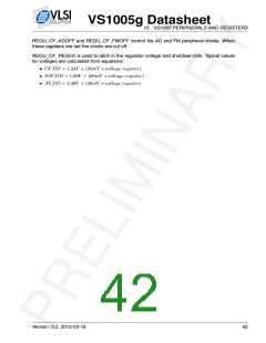 浏览型号VS1005的Datasheet PDF文件第42页