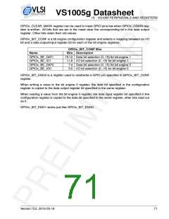 浏览型号VS1005的Datasheet PDF文件第71页