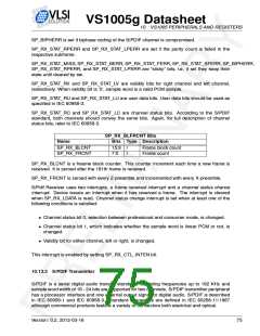 浏览型号VS1005的Datasheet PDF文件第75页