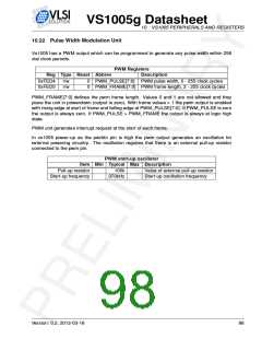 浏览型号VS1005的Datasheet PDF文件第98页