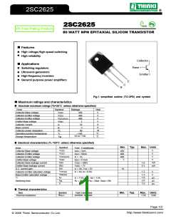 浏览型号2SC2625的Datasheet PDF文件第1页