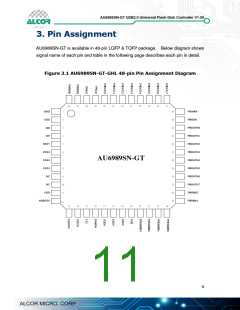 浏览型号AU6989的Datasheet PDF文件第11页