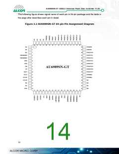 浏览型号AU6989的Datasheet PDF文件第14页