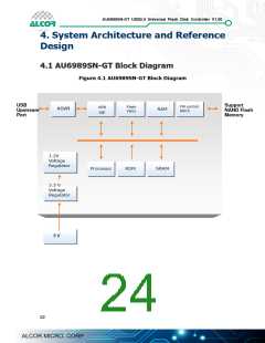 浏览型号AU6989的Datasheet PDF文件第24页
