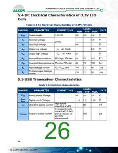 浏览型号AU6989的Datasheet PDF文件第26页