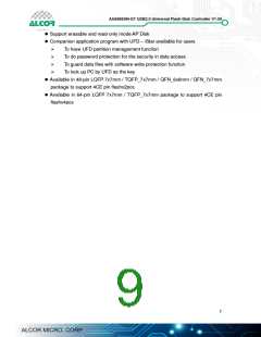 浏览型号AU6989的Datasheet PDF文件第9页