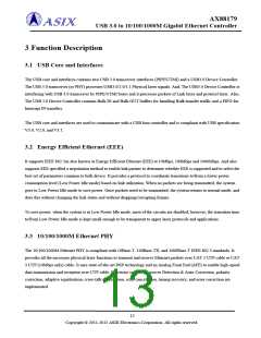 浏览型号AX88179的Datasheet PDF文件第13页