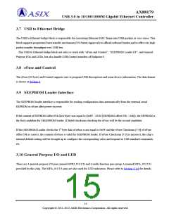 浏览型号AX88179的Datasheet PDF文件第15页
