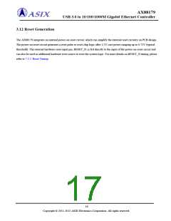 浏览型号AX88179的Datasheet PDF文件第17页