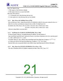浏览型号AX88179的Datasheet PDF文件第21页