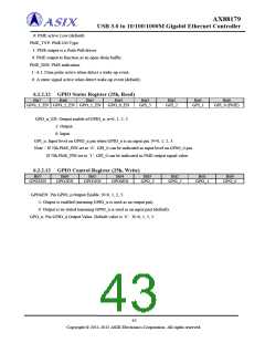 浏览型号AX88179的Datasheet PDF文件第43页