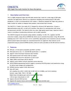 浏览型号CM6327A的Datasheet PDF文件第4页