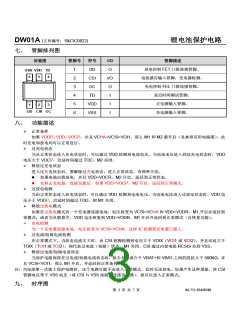 浏览型号DW01A的Datasheet PDF文件第3页