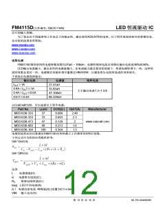 浏览型号FM4115D的Datasheet PDF文件第12页