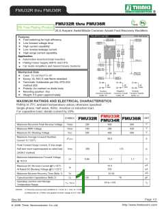 浏览型号FMU33R的Datasheet PDF文件第1页