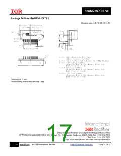 浏览型号IRAM256-1067A的Datasheet PDF文件第17页
