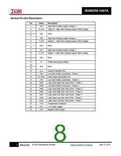 浏览型号IRAM256-1067A的Datasheet PDF文件第8页