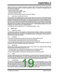 浏览型号KSZ8795CLX的Datasheet PDF文件第19页