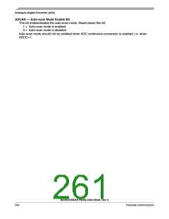 浏览型号MC68HC908AP64CFB的Datasheet PDF文件第261页