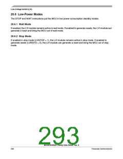 浏览型号MC68HC908AP64CFB的Datasheet PDF文件第293页