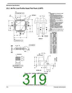 浏览型号MC68HC908AP64CFB的Datasheet PDF文件第319页