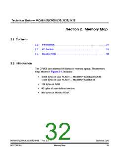 浏览型号MC68HC908JK3ECPE的Datasheet PDF文件第32页