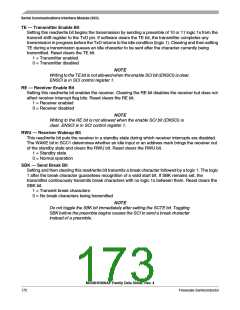 浏览型号MC908AP32CFAE的Datasheet PDF文件第173页