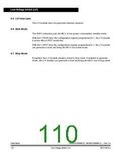 浏览型号MC908MR32CFUE的Datasheet PDF文件第110页