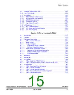 浏览型号MC908MR32CFUE的Datasheet PDF文件第15页