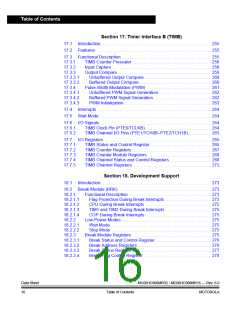 浏览型号MC908MR32CFUE的Datasheet PDF文件第16页