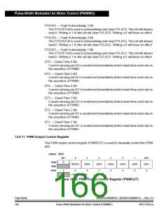 浏览型号MC908MR32CFUE的Datasheet PDF文件第166页