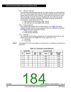 浏览型号MC908MR32CFUE的Datasheet PDF文件第184页