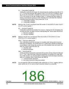 浏览型号MC908MR32CFUE的Datasheet PDF文件第186页