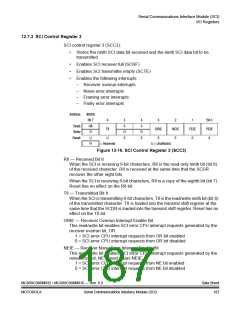 浏览型号MC908MR32CFUE的Datasheet PDF文件第187页